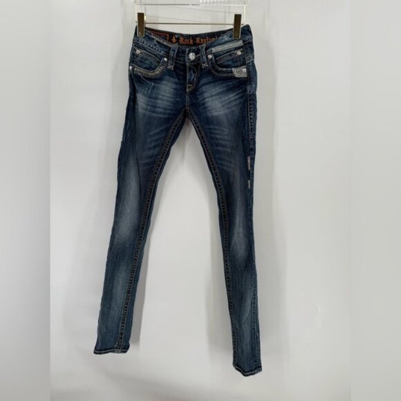 Rock‎ Revival skinny jeans Gwen size 25 - Picture 1 of 8